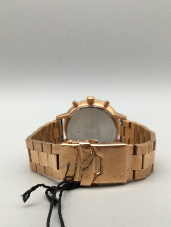 MVMT Nova Leo Watch Women 38mm Rose Gold Tone Chronograph BOX New Battery 7.75\
